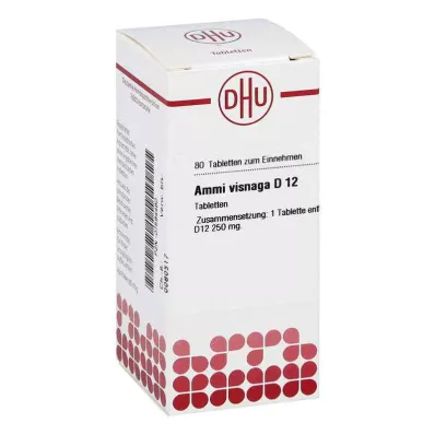 Ammi Visnaga D12 tablete (80 kosov) Ammi Visnaga D12 tablete (80 kosov)