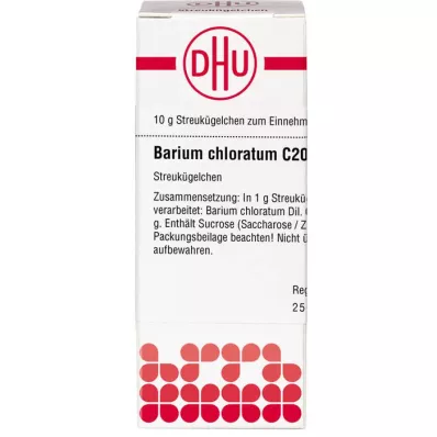 BARIUM CHLORATUM C 200 kroglic, 10 g