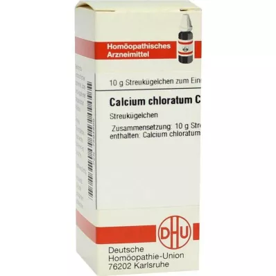 CALCIUM CHLORATUM C 200 kroglic, 10 g
