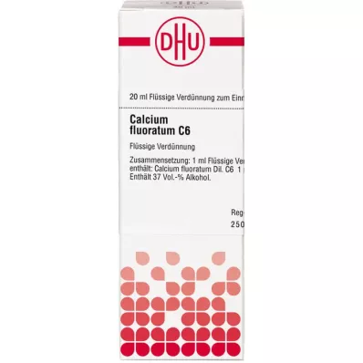 CALCIUM FLUORATUM Raztopina C 6, 20 ml