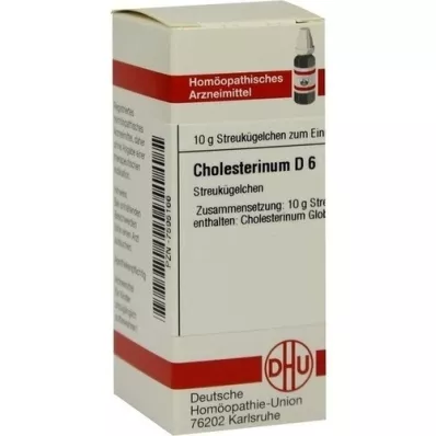 CHOLESTERINUM D 6 kroglic, 10 g