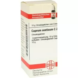 CUPRUM ACETICUM C 200 kroglic, 10 g