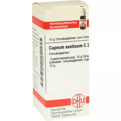 CUPRUM ACETICUM C 200 kroglic, 10 g CUPRUM ACETICUM C 200 kroglic, 10 g
