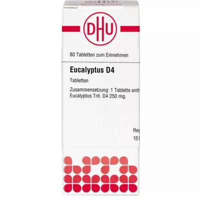 EUCALYPTUS D 4 tablete, 80 kapsul
