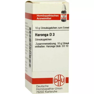 DHU Haronga D 3 globule, 10 g