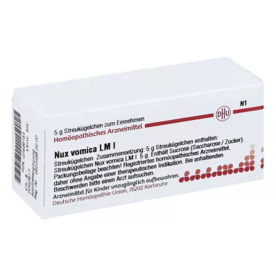 NUX VOMICA LM I Globule, 5 g NUX VOMICA LM I Globule, 5 g
