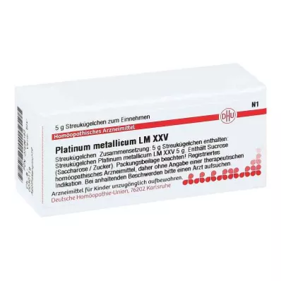Globule Lm Platinum Metallicum Xxv (5 g)