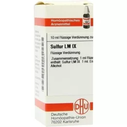 SULFUR LM IX Razredčenje, 10 ml