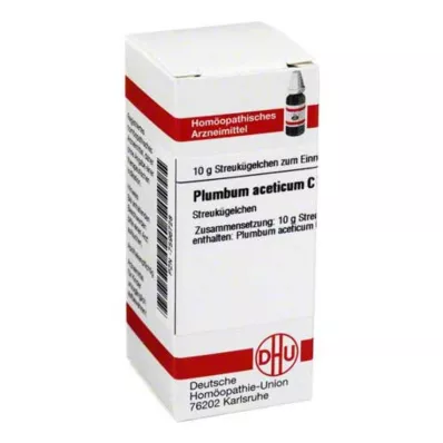 PLUMBUM ACETICUM C 30 kroglic, 10 g