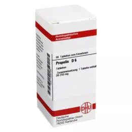 PROPOLIS D 6 tablete, 80 kapsul