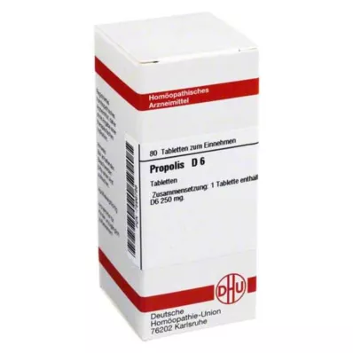 PROPOLIS D 6 tablete, 80 kapsul