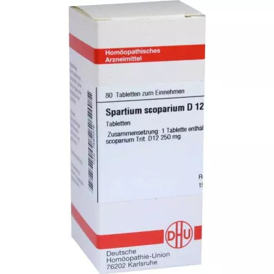 DHU Spartium Scoparium D 12 tablet, 80 kom
