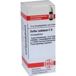 SULFUR JODATUM C 6 kroglic, 10 g