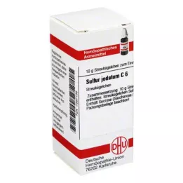 SULFUR JODATUM C 6 kroglic, 10 g