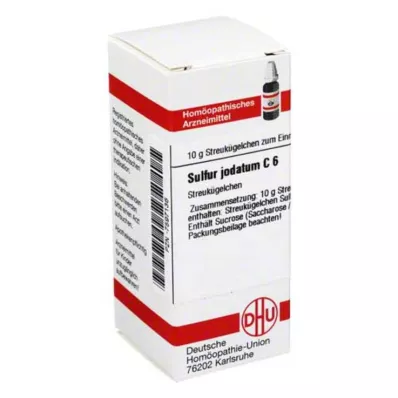 SULFUR JODATUM C 6 kroglic, 10 g
