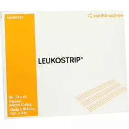 LEUKOSTRIP Trakovi za šivanje ran 13x102 mm, 10X6 kosov