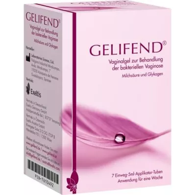 GELIFEND Vaginalni gel, 7X5 ml