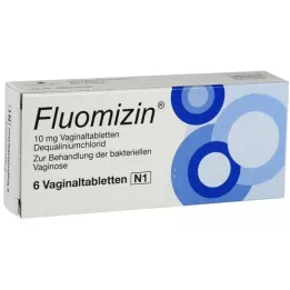 FLUOMIZIN 10 mg vaginalne tablete, 6 kosov
