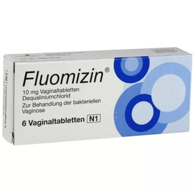 FLUOMIZIN 10 mg vaginalne tablete, 6 kosov