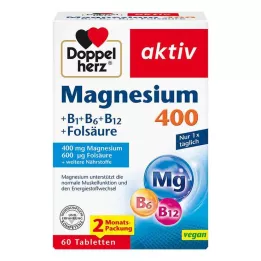 DOPPELHERZ Magnezij 400 mg tablete, 60 kapsul