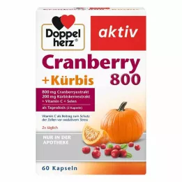 DOPPELHERZ Brusnica + buča Kapsule, 60 kapsul