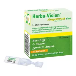 HERBA-VISION Eyebright sine kapljice za oči, 5X0,4 ml