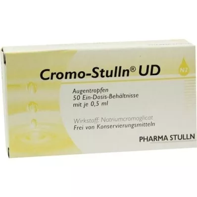 CROMO STULLN UD Kapljice za oči, 50X0,5 ml