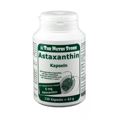 ASTAXANTHIN 6 mg vegetarijanske kapsule, 120 kosov