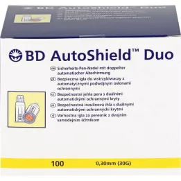 BD AUTOSHIELD Duo varnostne igle za pisala 5 mm, 100 kosov