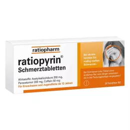 RATIOPYRIN Tablete proti bolečinam, 20 kosov