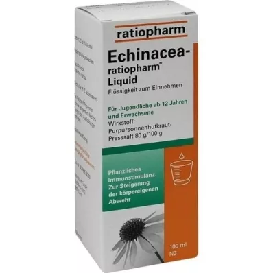 ECHINACEA-RATIOPHARM Tekočina, 100 ml