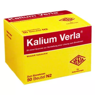 KALIUM VERLA Granule Btl., 50 kosov