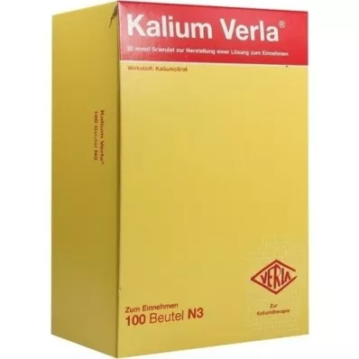 KALIUM VERLA Granule Btl. 100 kosov