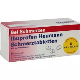 IBUPROFEN Heumannove tablete za lajšanje bolečin 400 mg, 50 kosov