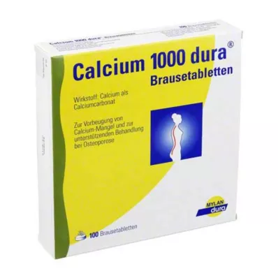 Calcium 1000 dura šumeče tablete, 100 kom Calcium 1000 dura šumeče tablete, 100 kom