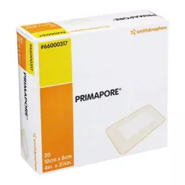 PRIMAPORE Sterilna obloga za rane 8x10 cm, 20 kosov
