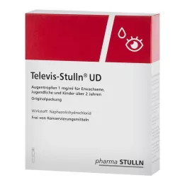 TELEVIS Stulln UD Kapljice za oči, 10X0,6 ml