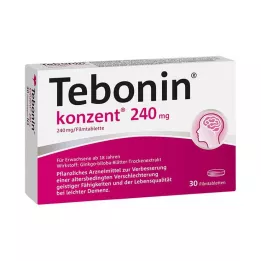 TEBONIN konzent 240 mg filmsko obložene tablete, 30 kosov