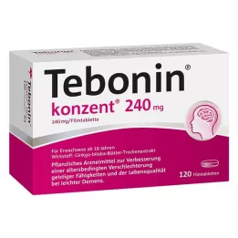TEBONIN konzent 240 mg filmsko obložene tablete, 120 kosov