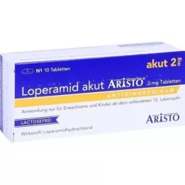 LOPERAMID akutne tablete Aristo 2 mg, 10 kosov
