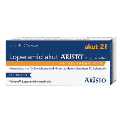 LOPERAMID akutne tablete Aristo 2 mg, 10 kosov LOPERAMID akutne tablete Aristo 2 mg, 10 kosov