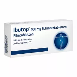 IBUTOP 400 mg filmsko obložene tablete za lajšanje bolečin, 20 kosov