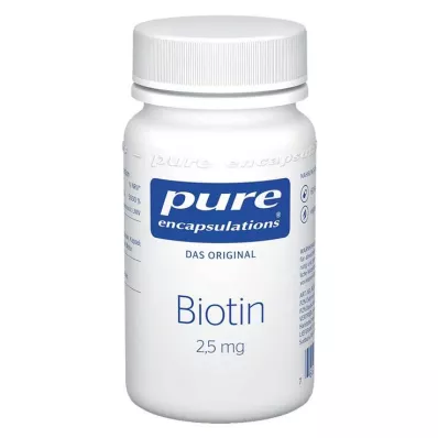 PURE ENCAPSULATIONS Biotin 2,5 mg kapsule, 60 kosov