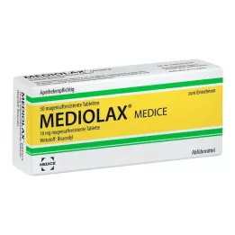 MEDIOLAX Medice enterične obložene tablete, 50 kosov