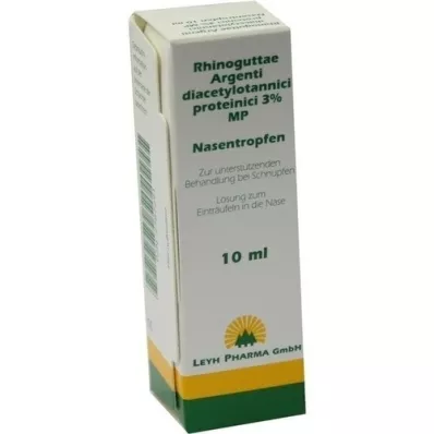 RHINOGUTTAE Argent.Diacet.prot.3% MP Kapljice za nos, 10 ml