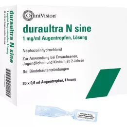 DURAULTRA Kapljice za oči N sine, 20X0,6 ml