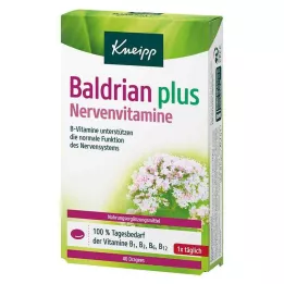 KNEIPP Valerijan plus živčni vitamini obložene tablete, 40 kosov