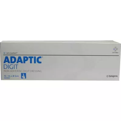 ADAPTIC DIGIT Povoj za prste 3 cm xtra velik, 10 kosov