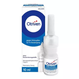 OTRIVEN 0,1-odstotno razpršilo brez konzervansov, 10 ml