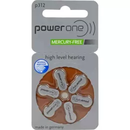 BATTERIEN Hör PowerOne 312, 6 kosov